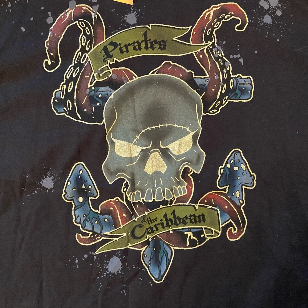 Vintage Pirates of the Caribbean Promo Shirt Size XL New with Tags - Picture 3 of 5